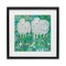 Stupell Industries Wooly Sheep with Scattered Flowers Framed Print Under Glass, design by Clare Tupper